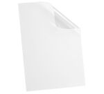 Couverture en plastique transparent et incolore 18/100 pour reliure baguette - Paquet de 100