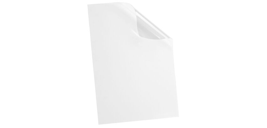 Couverture de reliure plastique 18/100 transparente incolore PAVO - Paquet de 100