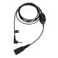 Snoer Jabra QD 3,5 mm voor Alcatel