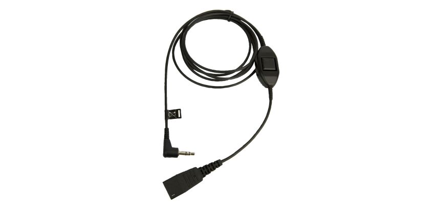 Cable Jabra QD de 3,5 mm para Alcatel