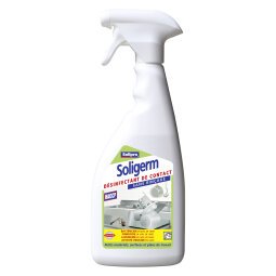 Désinfectant de contact cuisine Solipro Soligerm - Spray 750 ml