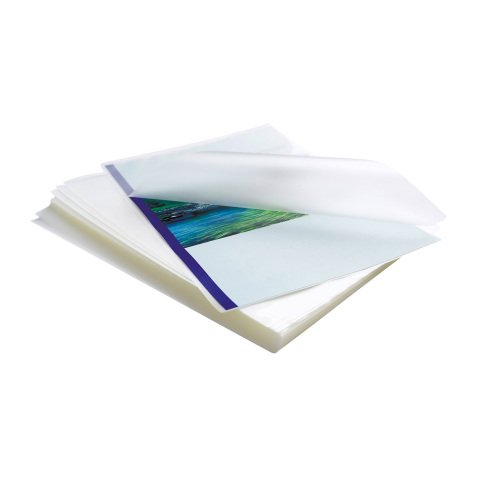 Box of 100 translucent sleeves for warm lamination - A3 125 micron