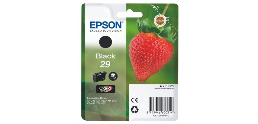 Epson 29 cartridge black for laserjet