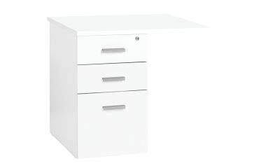 Extensión con cajonera Intuitiv Blanco