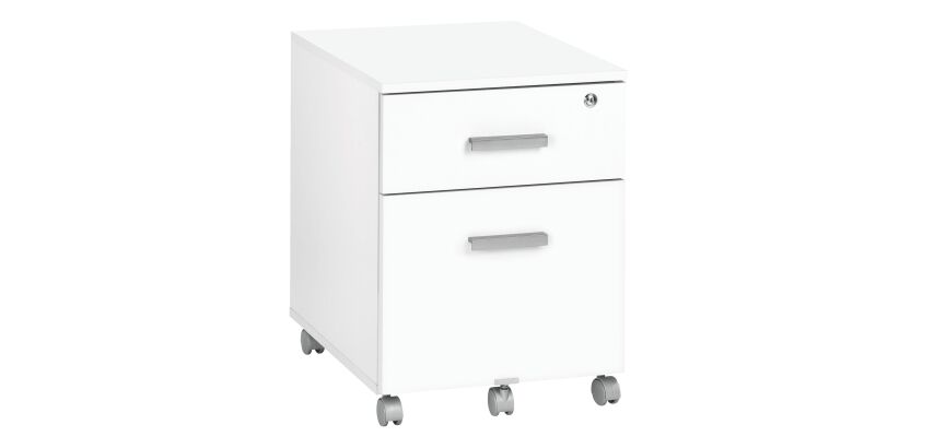 Caisson mobile Ineo blanc 2 tiroirs