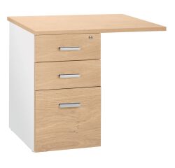 Extensión con cajonera Intuitiv Blanco