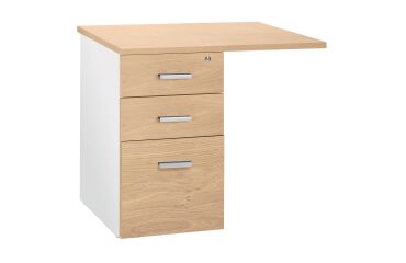 Extensión con cajonera Intuitiv Blanco