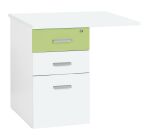 Extensión con cajonera Intuitiv Blanco