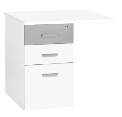 Extensión con cajonera Intuitiv Blanco