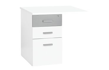 Extensión con cajonera Intuitiv Blanco