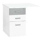 Extensión con cajonera Intuitiv Blanco