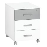 Caisson mobile Ineo blanc 3 tiroirs