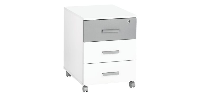 Caisson mobile Ineo blanc 3 tiroirs
