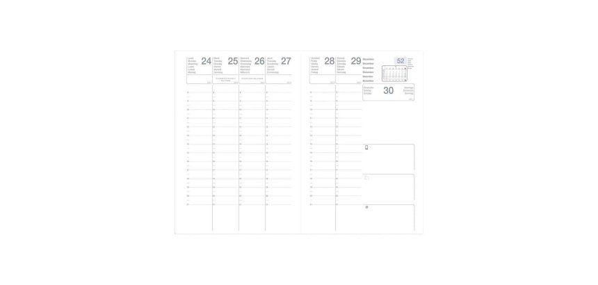 Agenda Eco semainier 16 x 24 cm - Budget - 2027