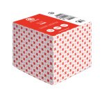 Cubo de notas adhesivas encoladas Bruneau 90 x 90 mm Bloc de 600 hojas