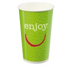 Gobelet "Enjoy" spécial boissons froides jetable carton 35 cl - Lot de 300