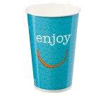 Gobelet "Enjoy" spécial boissons froides jetable carton 35 cl - Lot de 300