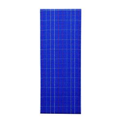 Essuie-mains textile manchon pour sanitaires 70 % coton bleu – Lot de 2