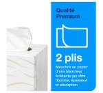 Mouchoirs Tork cubique blanc - boîte de 100