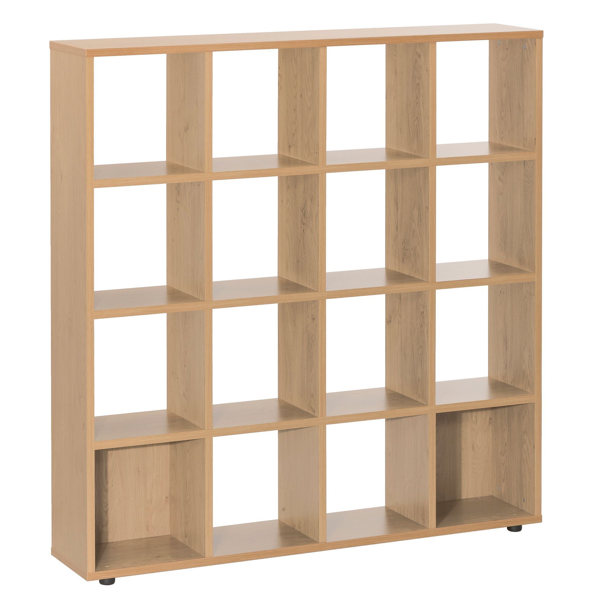 Bibliothèque bois 16 cases Intuitiv'