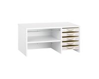 Box de rangement Ineo blanc - blanc