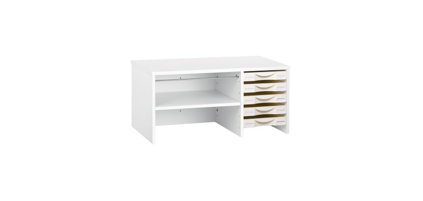Box de rangement Ineo blanc