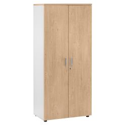 Armoire haute portes battantes H 180 x L 80 cm Intuitiv'