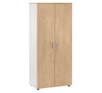 Armoire haute portes battantes H 180 x L 80 cm Intuitiv'