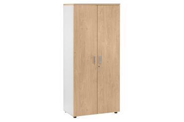 Armoire haute portes battantes H 180 x L 80 cm Intuitiv'