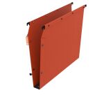 Carpetas colgantes para armarios 24 x 32 cm A4  kraft naranja Ultimate AZV Elba lomo 30 mm