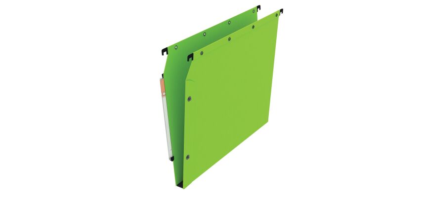 Gekleurde hangmappen Ultimate L'Oblique kraftkarton voor in kasten 33 cm bodem 15 mm