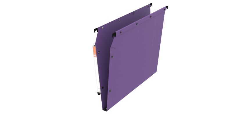 Farbige Hängemappen Ultimate L'Oblique aus Kraftkarton für Schränke 33 cm Boden 15 mm