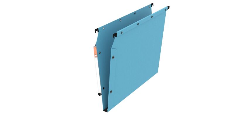Suspension files Ultimate by L'Oblique in coloured kraft for cabinets 33 cm bottom 15 mm