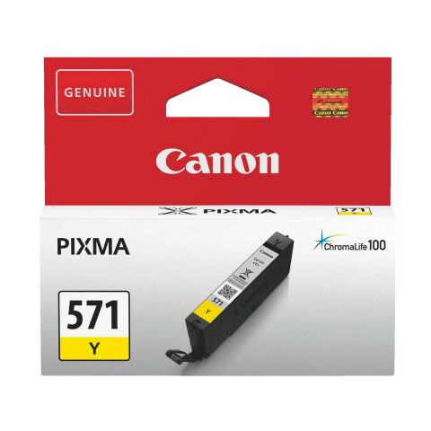 Canon CLI-571 cartucho original amarillo