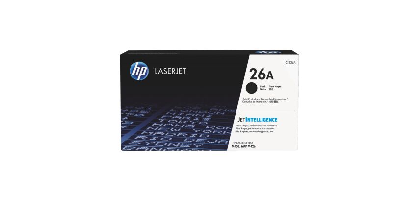 HP 26A (CF226A) tóner original negro de alta capacidad (3100 páginas)