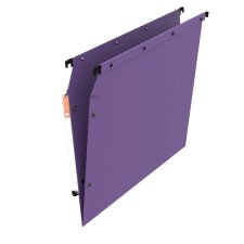 Gekleurde hangmappen Ultimate L'Oblique kraftkarton voor in kasten 33 cm normale bodem