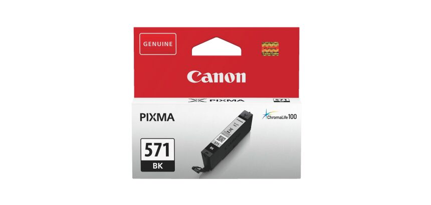 Canon CLI-571BK cartouche noire photo pour imprimante jet d'encre