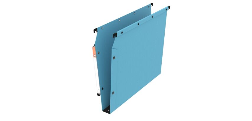 Suspension files Ultimate by L'Oblique in coloured kraft for cabinets 33 cm bottom 30 mm