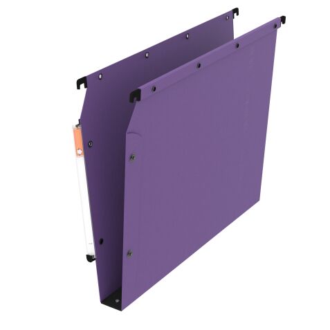 Gekleurde hangmappen Ultimate L'Oblique kraftkarton voor in kasten 33 cm bodem 30 mm