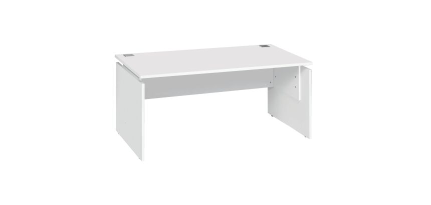 Bureau droit Ineo blanc L 160 cm