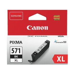 Canon PGI571XL Cartridge photo schwarz, hohe Kapazität für Laserdrucker