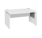Bureau droit Ineo blanc L 140 cm