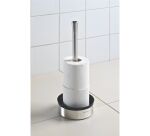 Porte papier toilette rouleau Brabantia métal inox