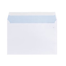 Enveloppe 162 x 229 mm La Couronne 100 g sans fenêtre blanche - Boîte de 200