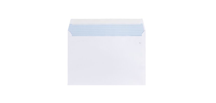 Enveloppes 100 gr La Couronne blanche - 162 x 229 mm - format C5 - sans fenêtre - Boîte de 200
