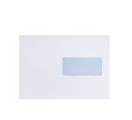 Enveloppes 100 gr La Couronne blanche - 162 x 229 mm -format C5 - avec fenêtre 45 x 100 - Boîte de 200