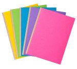 Chemise dossier à soufflet carte Exacompta Rock''s 24 x 32 cm couleur - Paquet de 10