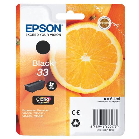 Epson 33 cartridge zwart voor laserprinter