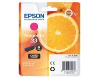 Epson 33 cartouches couleurs séparées pour imprimante jet d'encre