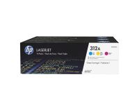 HP 312A Pack von 3 Toner Farben